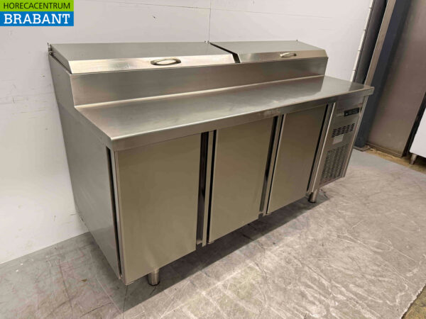 Edelstahl Coreco Kühltheke Saladette 179,5 cm 230V Horeca – Bild 3