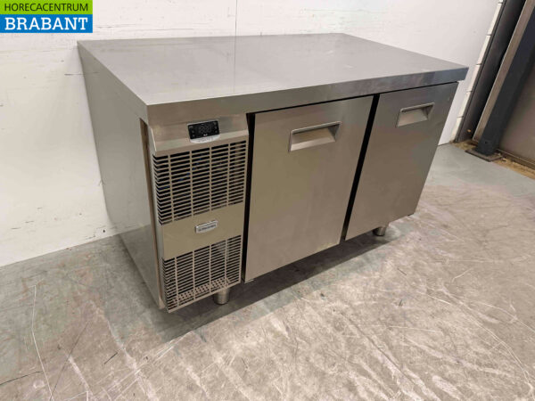 Edelstahl Electrolux Kühlvitrine 2 Türen 124 cm 230V Horeca – Bild 2
