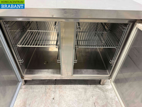 Edelstahl Electrolux Kühlvitrine 2 Türen 124 cm 230V Horeca – Bild 4