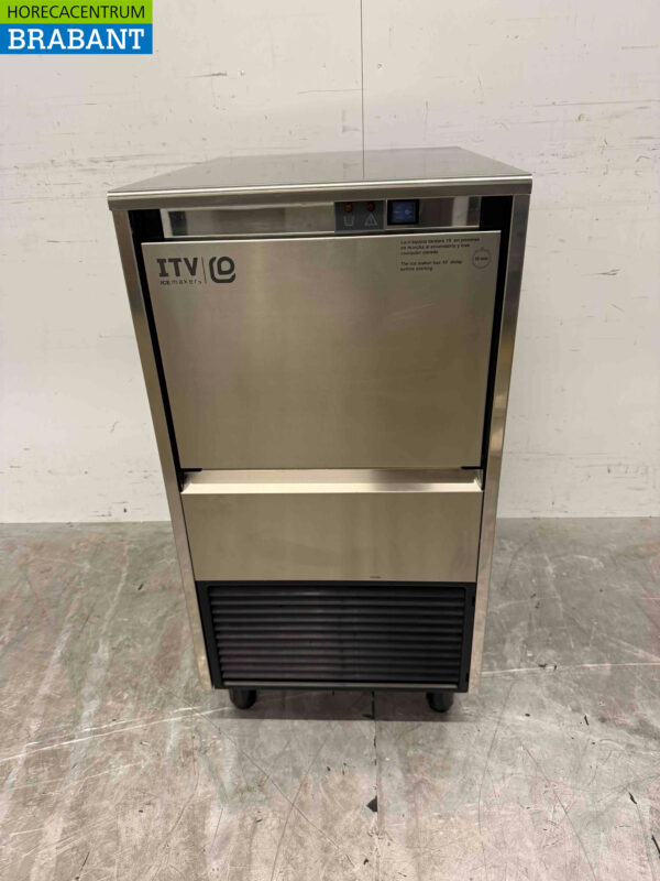 Edelstahl ITV Queen Peeling-Eismaschine 88 kg pro Tag 230V Horeca