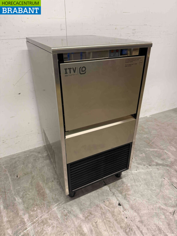 Edelstahl ITV Queen Peeling-Eismaschine 88 kg pro Tag 230V Horeca – Bild 3