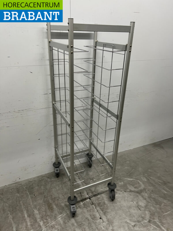 Italmodular Regal Wagen 1/1 GN & 60/40 cm Mobil – Bild 3