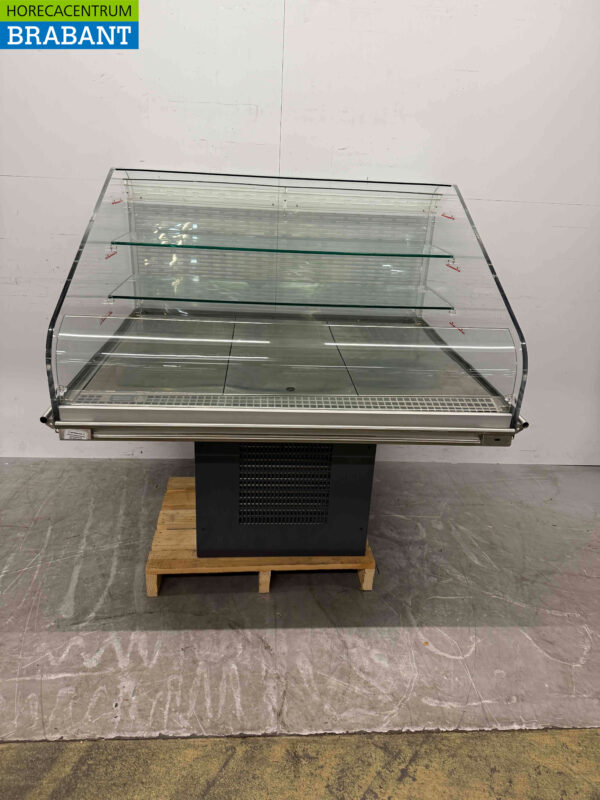 Edelstahl Ideal Ake Offene Kühlvitrine 90 cm 230V Catering (kopie)