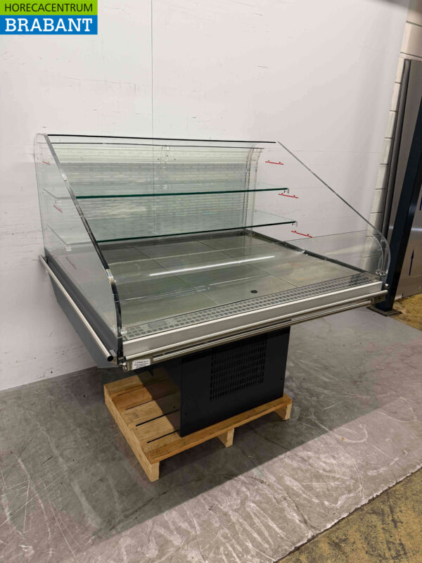 Edelstahl Ideal Ake Offene Kühlvitrine 90 cm 230V Catering (kopie) – Bild 2