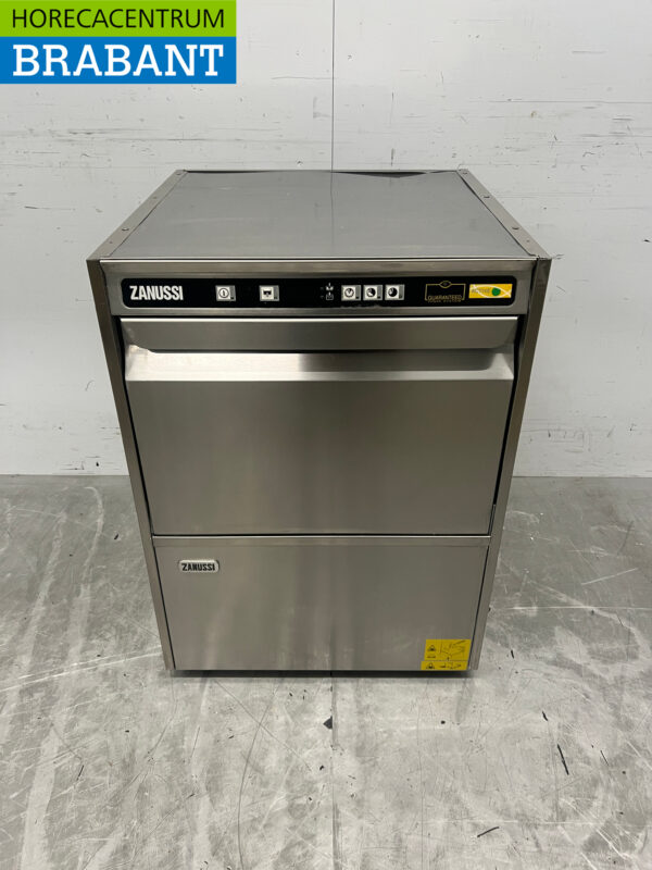 Edelstahl Zanussi LS6EAH Geschirrspüler Frontlader 400V Catering