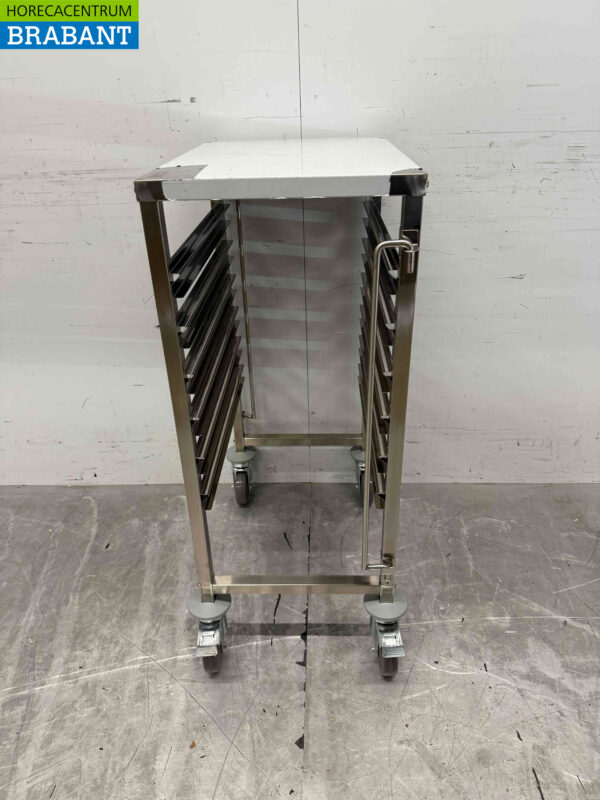 Edelstahl Trolley 6 x 1/1 GN gastronorm 95 cm Catering