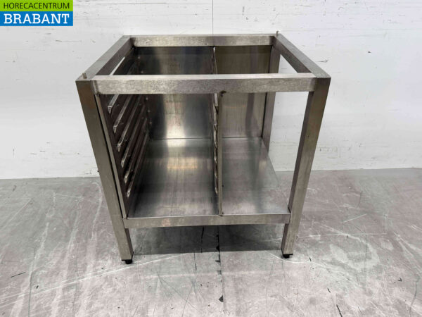 Edelstahlsockel für Dampfgarer, Backofen 68,5 x 60 x 76 cm Horeca