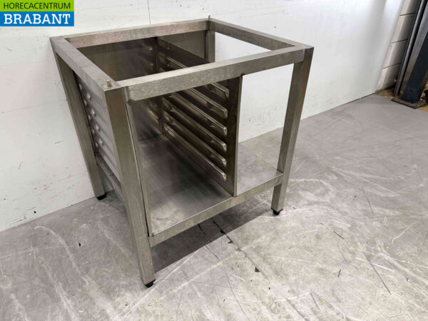 Edelstahlsockel für Dampfgarer, Backofen 68,5 x 60 x 76 cm Horeca – Bild 2