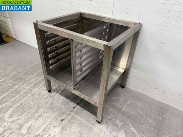 Edelstahlsockel für Dampfgarer, Backofen 68,5 x 60 x 76 cm Horeca – Bild 3