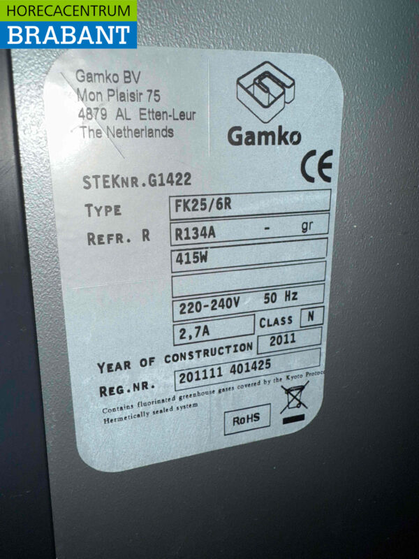 Gamko Fasskühler Fasskühler 111 cm 230V Horeca – Bild 5