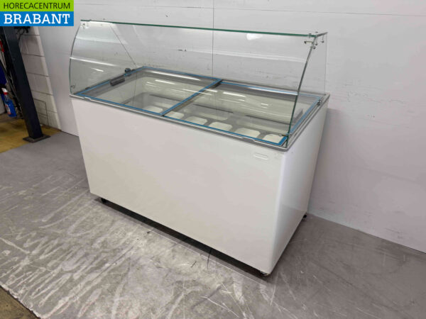 Mobile Combisteel Teneriffa Schaufel-Eisvitrine 10 Fächer 230V Horeca (kopie) – Bild 2