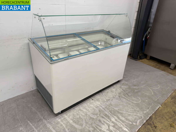 Mobile Combisteel Teneriffa Schaufel-Eisvitrine 10 Fächer 230V Horeca (kopie) – Bild 3