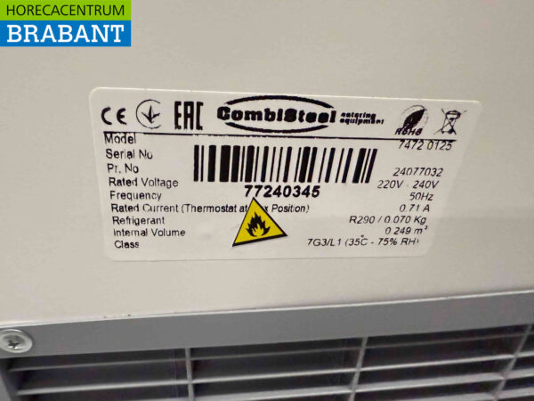 Mobile Combisteel Corsica Scoop Eiscremevitrine 6 Fächer 230V Horeca (kopie) (kopie) – Bild 6