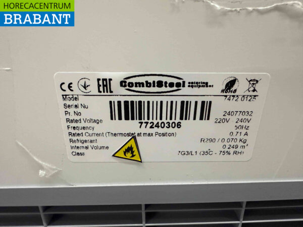 Mobile Combisteel Corsica Scoop Eiscremevitrine 6 Fächer 230V Horeca (kopie) (kopie) (kopie) – Bild 6