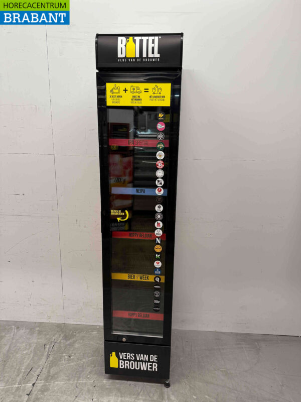 Gastro-Cool Glastürkühlschrank Getränkekühlschrank 155 Liter 230V Horeca