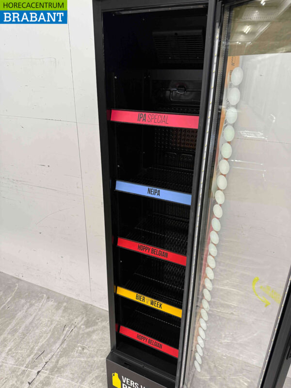 Gastro-Cool Glastürkühlschrank Getränkekühlschrank 155 Liter 230V Horeca – Bild 4
