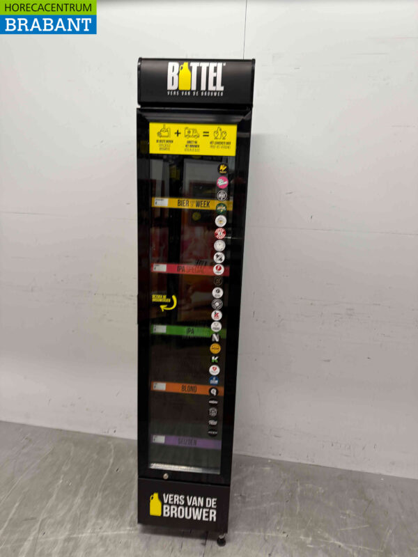 Gastro-Cool Glastürkühlschrank Getränkekühlschrank 155 Liter 230V Horeca