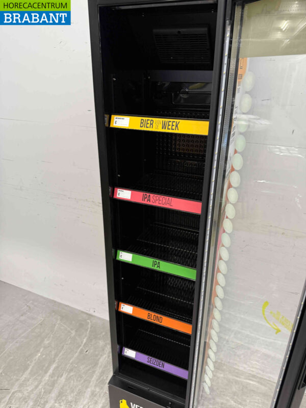 Gastro-Cool Glastürkühlschrank Getränkekühlschrank 155 Liter 230V Horeca – Bild 4