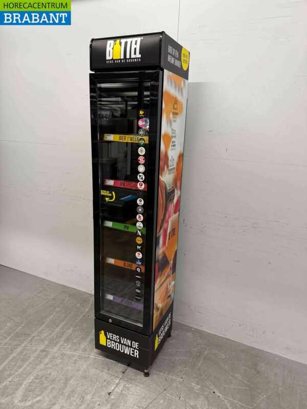 Gastro-Cool Glastürkühlschrank Getränkekühlschrank 155 Liter 230V Horeca – Bild 2
