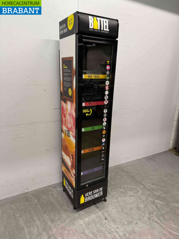 Gastro-Cool Glastürkühlschrank Getränkekühlschrank 155 Liter 230V Horeca – Bild 3