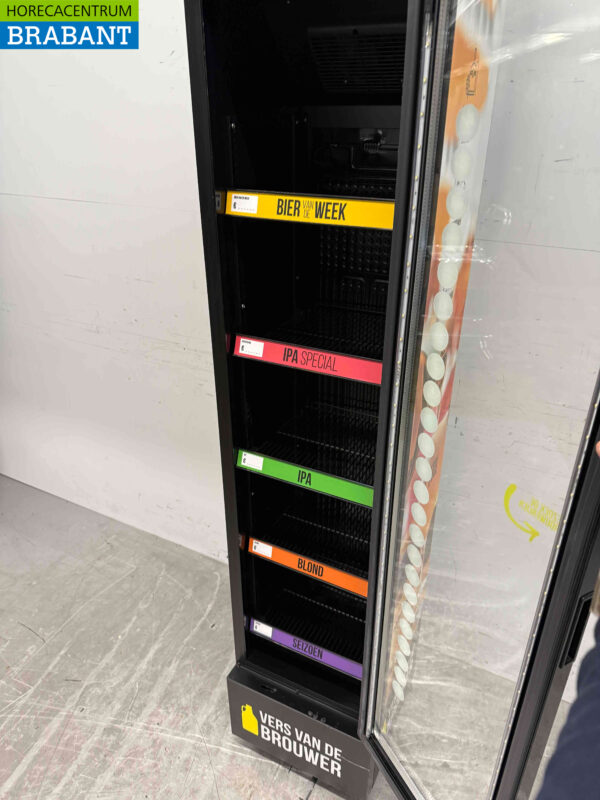 Gastro-Cool Glastürkühlschrank Getränkekühlschrank 155 Liter 230V Horeca – Bild 4