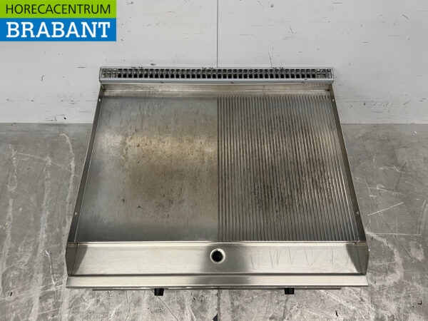 Casta Backblech aus Edelstahl Glatt und gerippt 80 cm PROPAAN Horeca – Bild 4