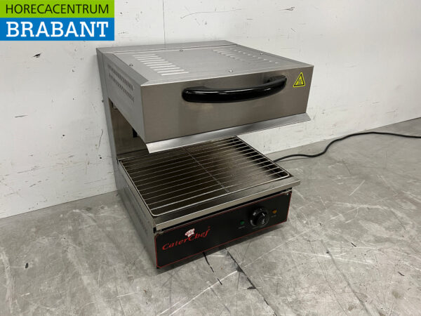 Caterchef Salamander aus Edelstahl 45 cm 230V Horeca – Bild 3