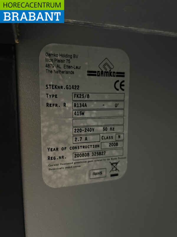 Gamko Fasskühler 135 cm 230V Horeca – Bild 5