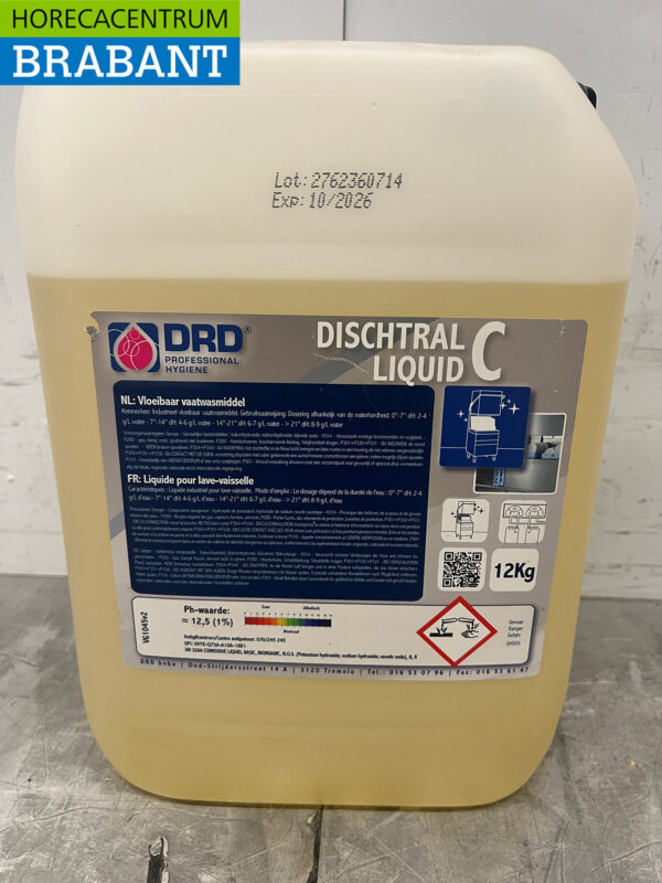 DRD Dischtral Liquid C Flüssiges Geschirrspülmittel 12 kg Horeca – Bild 4