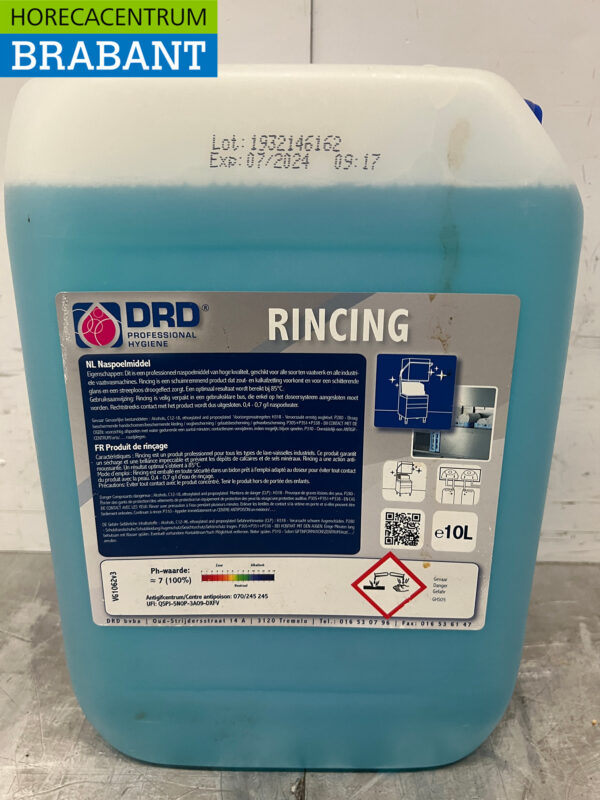 DRD Rincing 10 Liter flüssiger Klarspüler Geschirrspüler 10 Liter Horeca – Bild 4