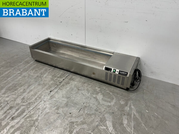 Edelstahl Combisteel Set-up Saladiere 5 x 1/3 GN 140 cm 230V Horeca – Bild 2