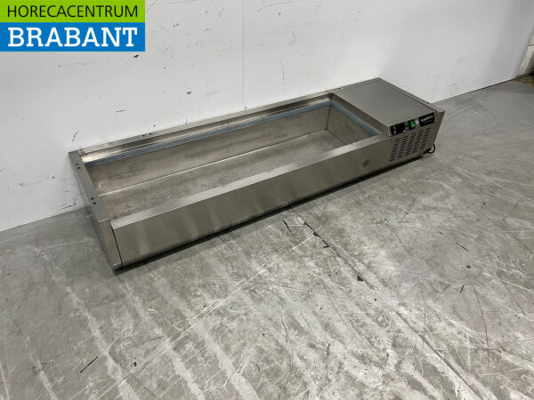 Edelstahl Combisteel Set-up Saladiere 5 x 1/3 GN 140 cm 230V Horeca – Bild 3