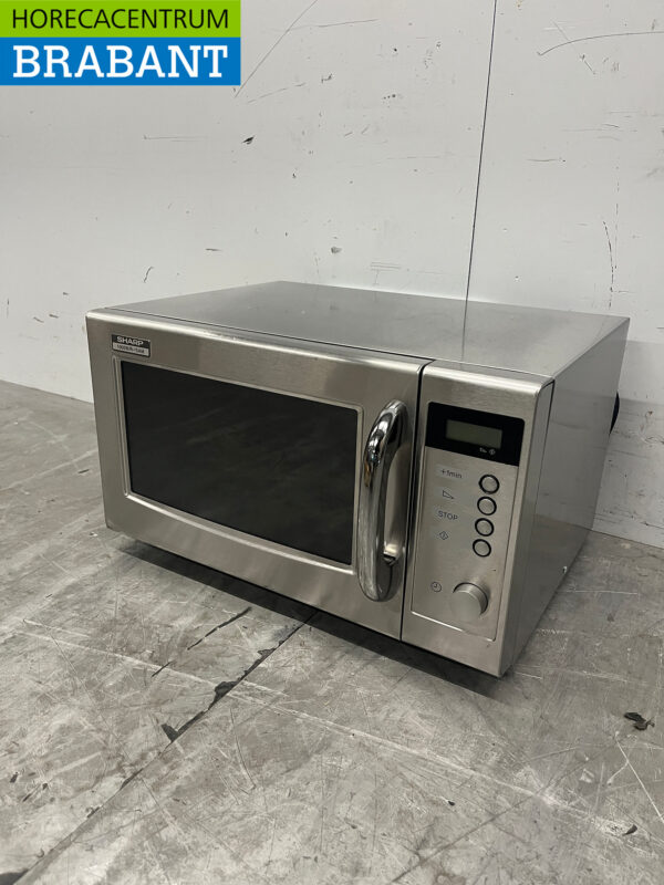 Edelstahl Sharp Magnetron 1000 Watt 230V Horeca – Bild 2