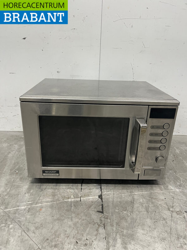 Edelstahl Sharp Mikrowelle 2100 Watt 230V Horeca