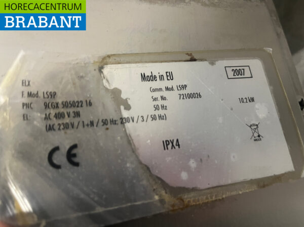 Edelstahl-Geschirrspüler Zanussi LS9P Sliding 400V Catering – Bild 7