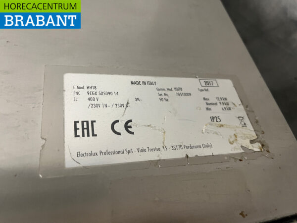 Edelstahl-Geschirrspüler Zanussi HHT8 Sliding 400V Catering – Bild 7