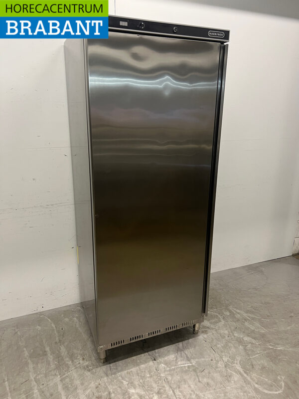 Edelstahl Maxxfrost Kühlschrank 600 Liter 230V Horeca – Bild 3