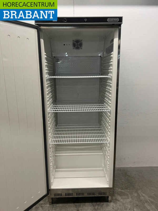 Edelstahl Maxxfrost Kühlschrank 600 Liter 230V Horeca – Bild 4