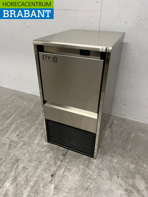 Edelstahl ITV Gala Eiswürfelmaschine 30 kg/24h 230V Horeca – Bild 2