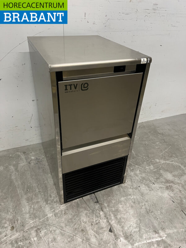 Edelstahl ITV Gala Eiswürfelmaschine 30 kg/24h 230V Horeca – Bild 3
