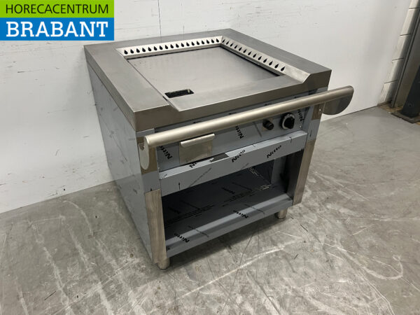 Edelstahl Teppanyaki Grillpfanne 80 cm GAS Horeca – Bild 3