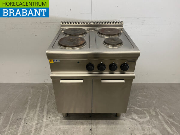 Electrolux 4-Flammen-Elektroherd aus Edelstahl 400V Catering