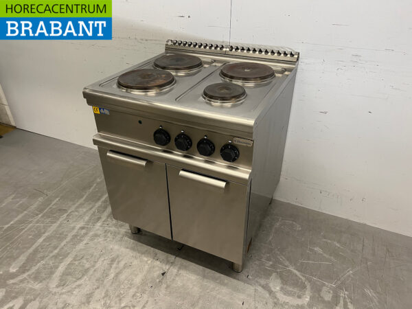 Electrolux 4-Flammen-Elektroherd aus Edelstahl 400V Catering – Bild 2