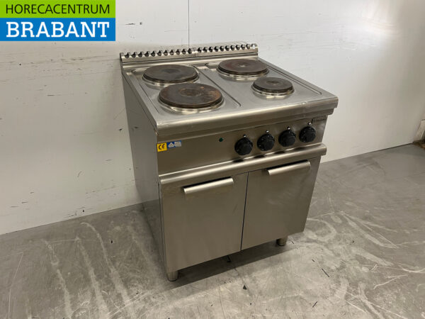 Electrolux 4-Flammen-Elektroherd aus Edelstahl 400V Catering – Bild 3
