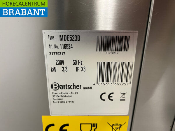 Bartscher Combisteamer 5 x 2/3 gn 230V Horeca aus Edelstahl – Bild 6