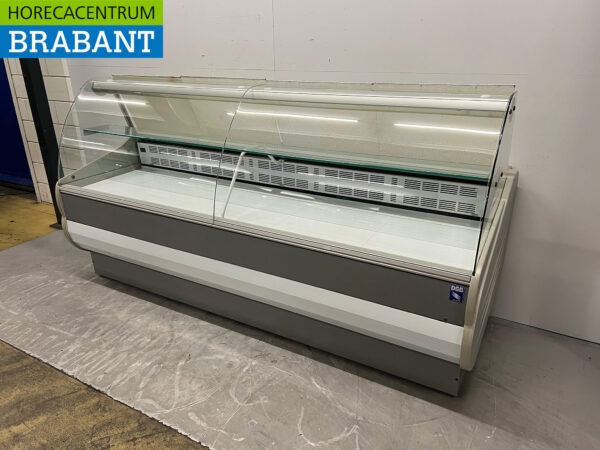 DGD Kühlvitrine Snackvitrine Kühlvitrine 248,5 cm 230V Cafeteria Pommesbude Catering Catering – Bild 3