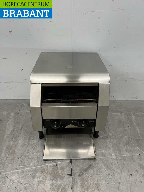 Edelstahl Durchlauftoaster Brotröster Durchlaufofen 200 Stück 230V Catering