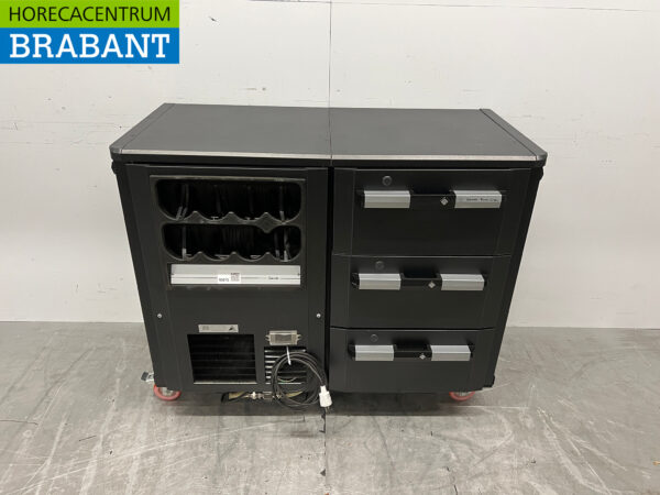 Gamko Baroeling Flaschennest 3 Schubladen Mobil 123 cm 230V Horeca