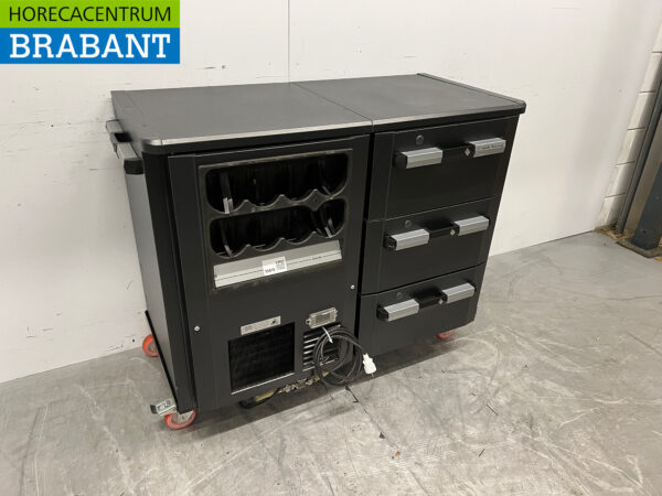 Gamko Baroeling Flaschennest 3 Schubladen Mobil 123 cm 230V Horeca – Bild 3