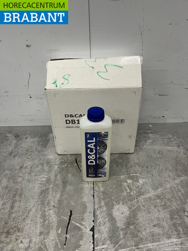 Unox D&CAL 10 x 1 Liter Entkalker-Kalk-Reiniger Horeca